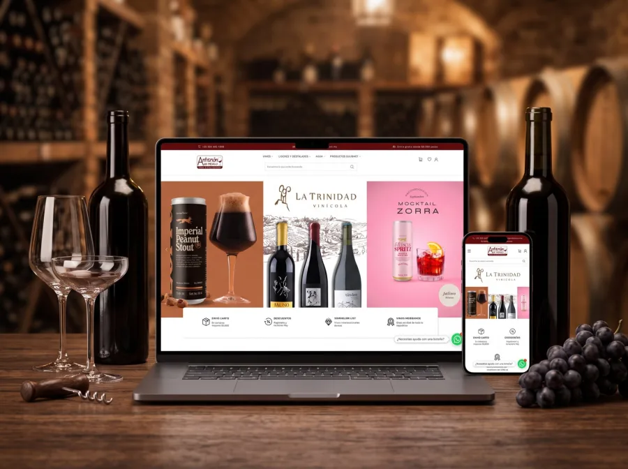 Página web para Anfitrión de México — diseño por Jan Pérez