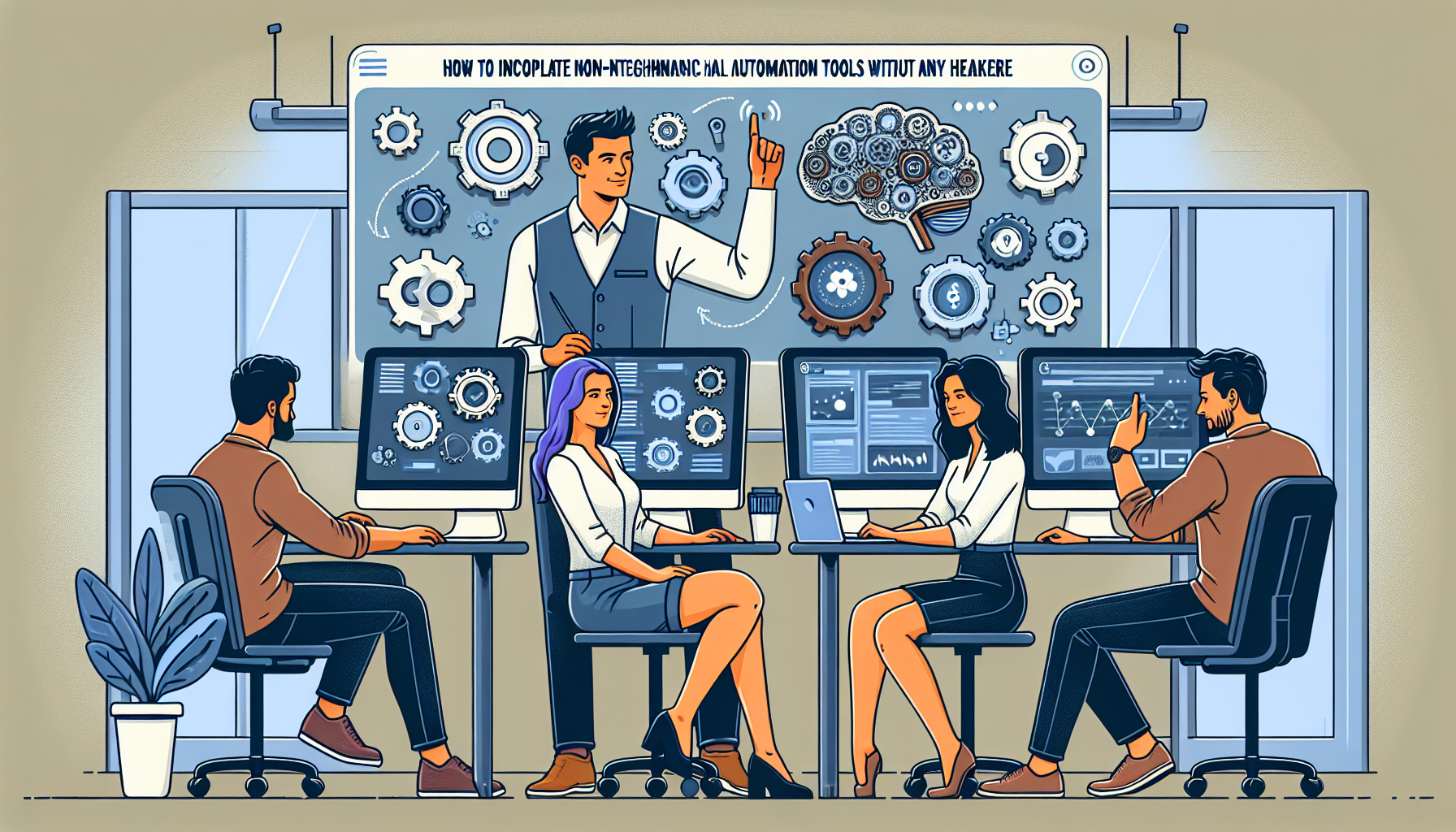 non-technical marketer onboards to automation tools